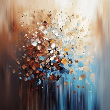 Obraz na płótnie canvas - Abstrakcja - drzewko