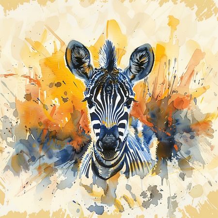 Obraz na płótnie canvas - Zebra