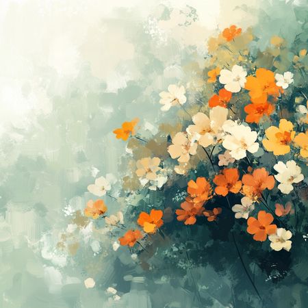 Obraz na płótnie canvas - No ładne kwiatki! ☺