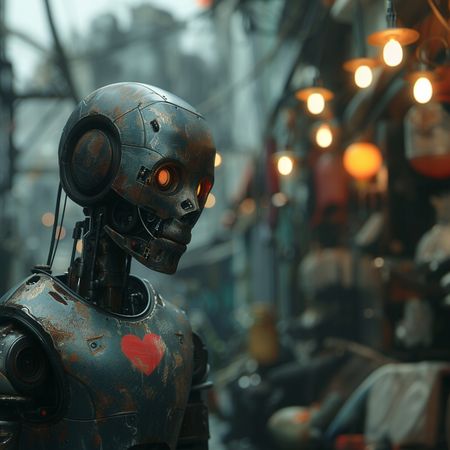 Obraz na płótnie canvas - Robot