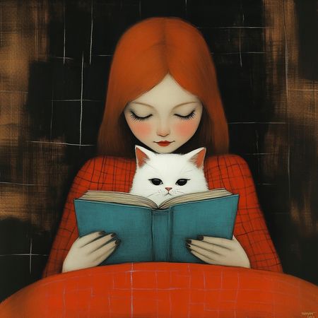 Obraz na płótnie canvas - Czytanka na dobranoc