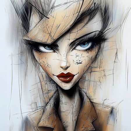 Obraz na płótnie canvas - Wkurzona żona