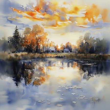 Obraz na płótnie canvas - Podlaskie siedlisko