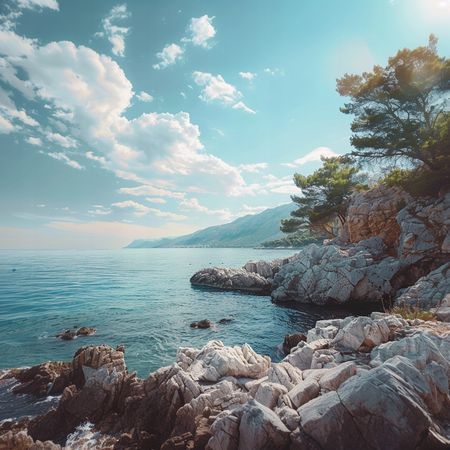 Obraz na płótnie canvas - Chorwackie wybrzeże