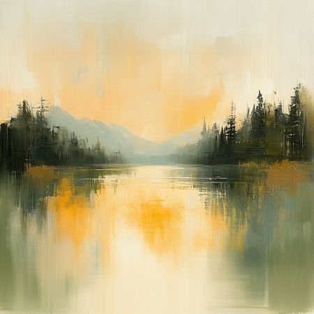 Obraz na płótnie canvas - Jezioro