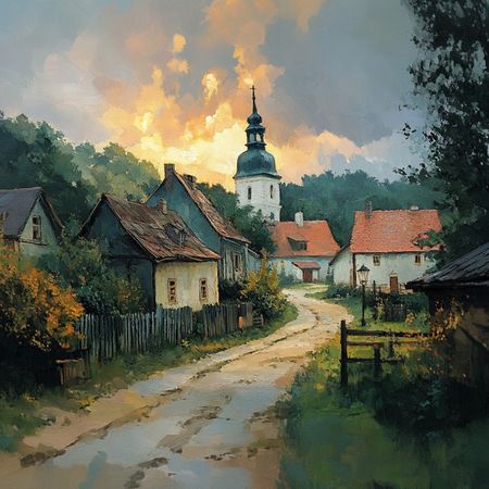 Obraz na płótnie canvas - Malownicze Podlasie