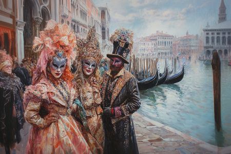 Obraz na płótnie canvas - Karnawał w Wenecji