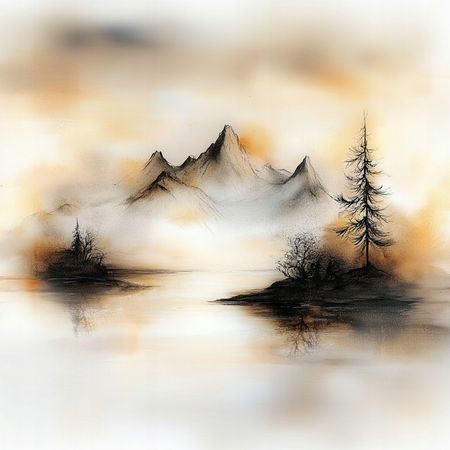 Obraz na płótnie canvas - Doskonały spokój