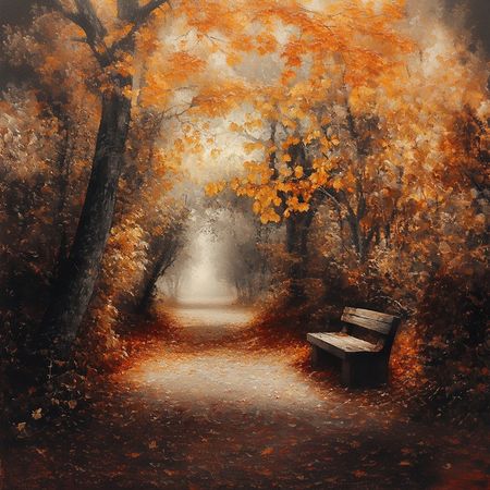 Obraz na płótnie canvas - Ruda jesień ♥