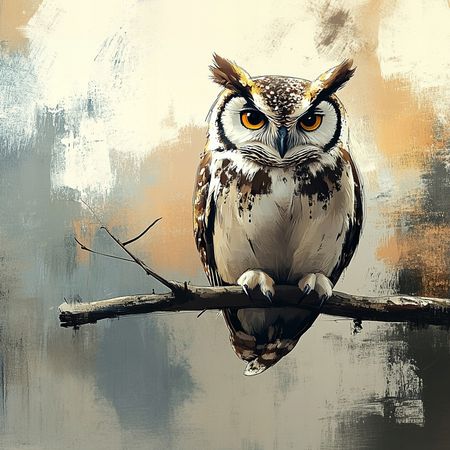 Obraz na płótnie canvas - Pani Sowa