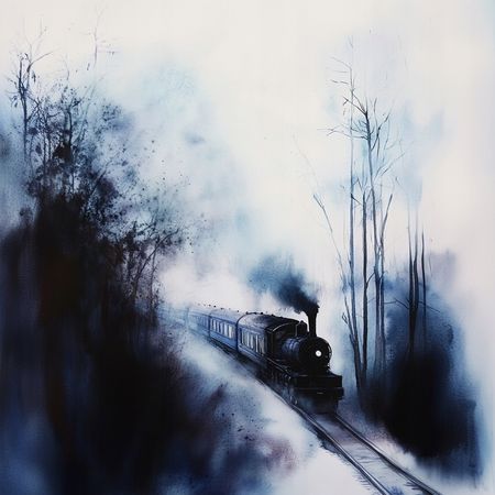 Obraz na płótnie canvas - Pociąg do tajemnic