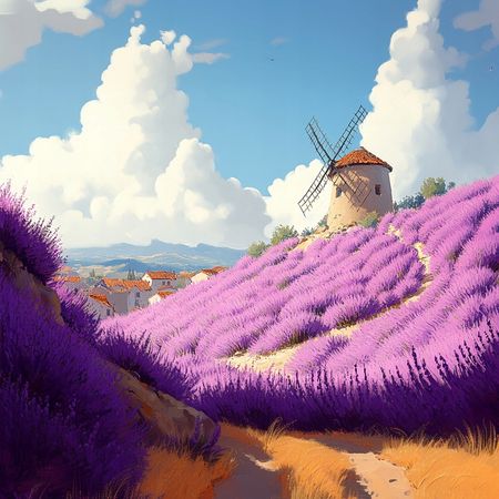 Obraz na płótnie canvas - Lato w Prowansji