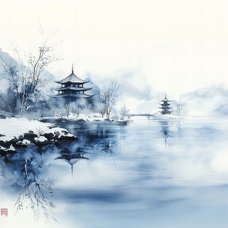 Obraz na płótnie canvas - Blue in Japan