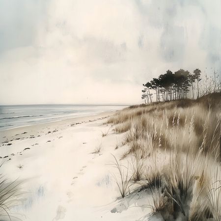 Obraz na płótnie canvas - Wczesna wiosna w Dziwnowie