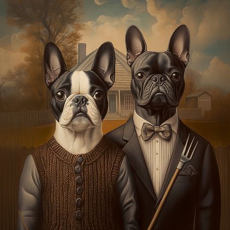 Obraz na płótnie canvas - Bulldog Art ☺