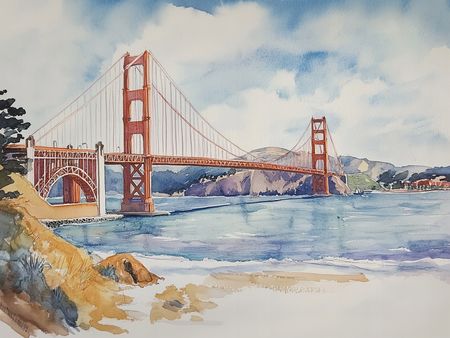 Obraz na płótnie canvas - Golden Gate