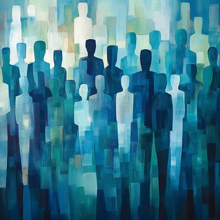 Obraz na płótnie canvas - Jednostka w społeczności