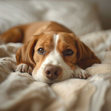 Obraz na płótnie canvas - Psia zaduma