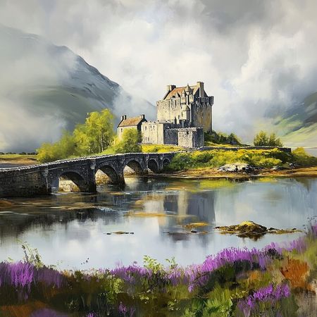 Obraz na płótnie canvas - Eilean Donan Castle