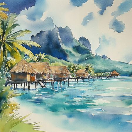 Obraz na płótnie canvas - Wakacyjne marzenie ⛱️