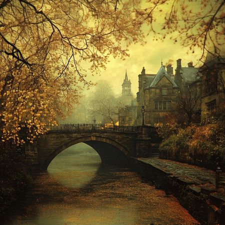 Obraz na płótnie canvas - Złota angielska jesień