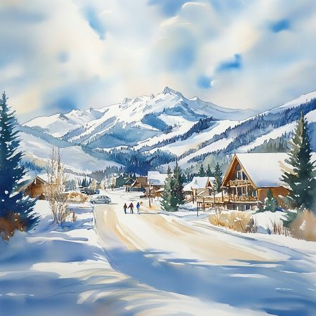 Obraz na płótnie canvas - Ferie zimowe ❄️