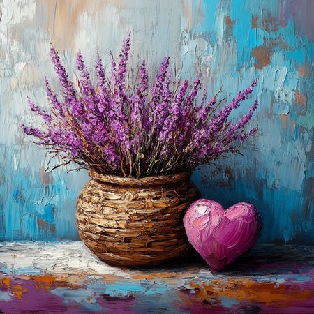 Obraz na płótnie canvas - Z wrzosem w roli głównej