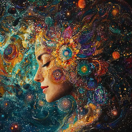 Obraz na płótnie canvas - Wszechświat w jednostce