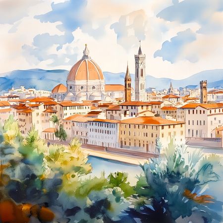 Obraz na płótnie canvas - Florencja