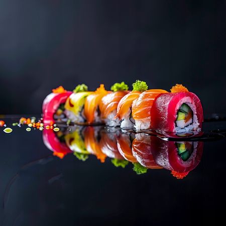 Obraz na płótnie canvas - Barwy japońskiej kuchni