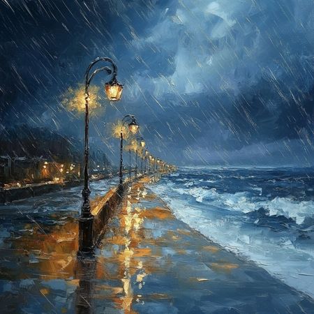 Obraz na płótnie canvas - 10 w skali Beauforta