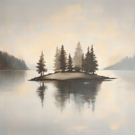 Obraz na płótnie canvas - Samotna wyspa