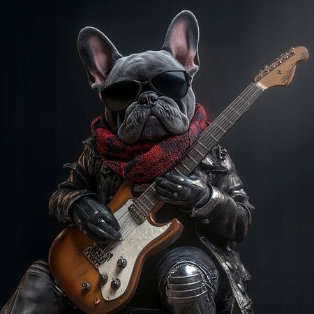 Obraz na płótnie canvas - Bulldog & The Band