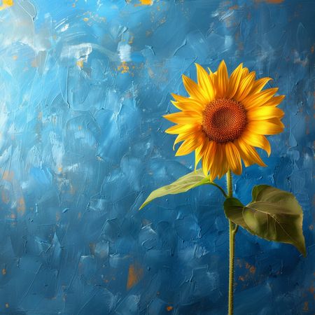 Obraz na płótnie canvas - Słonecznik