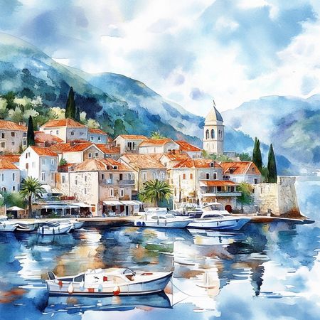 Obraz na płótnie canvas - Uroki Dalmacji