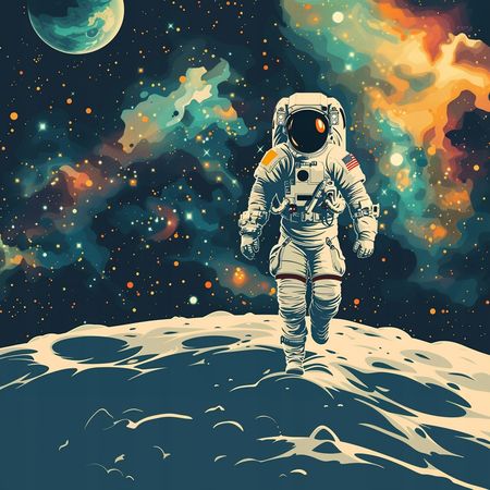 Obraz na płótnie canvas - Odyseja kosmiczna