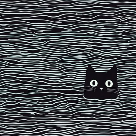 Obraz na płótnie canvas - El gato negro
