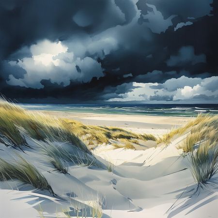 Obraz na płótnie canvas - Coś nadciąga...