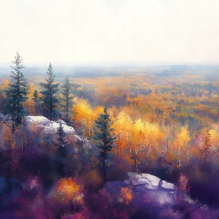 Obraz na płótnie canvas - Złota polska jesień