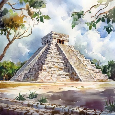 Obraz na płótnie canvas - Chichén Itzá