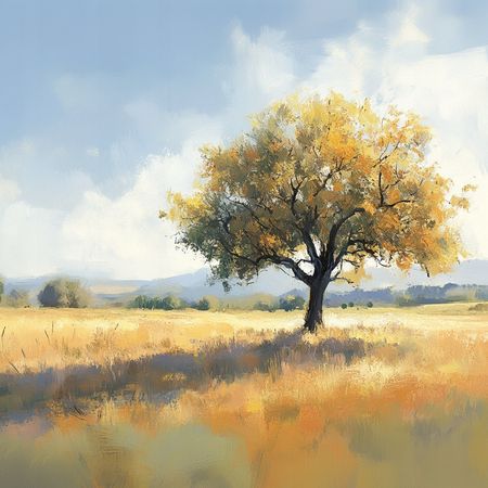 Obraz na płótnie canvas - Wiosenne drzewo