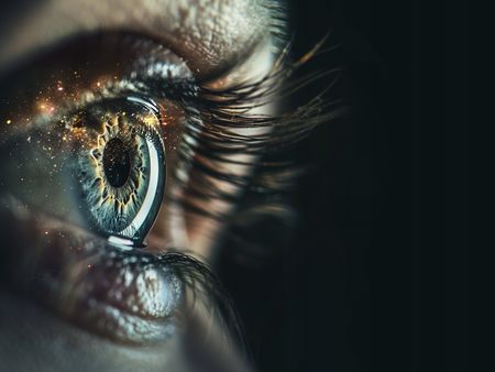 Obraz na płótnie canvas - Oko kosmos