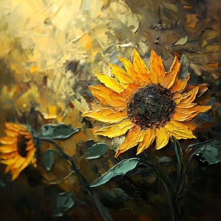 Obraz na płótnie canvas - Słonecznik