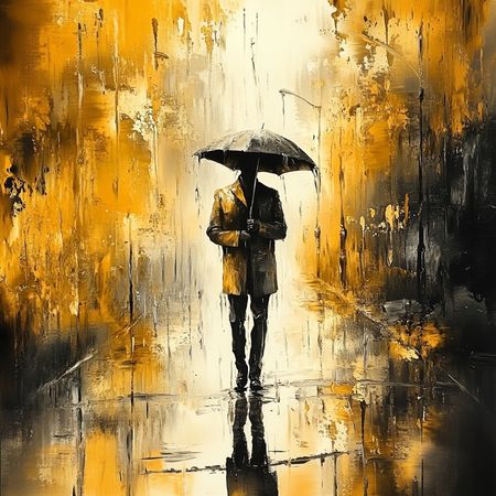 Obraz na płótnie canvas - Rain-man