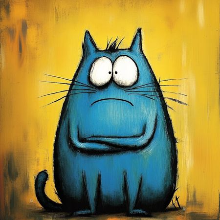 Obraz na płótnie canvas - Koci foch ☺️