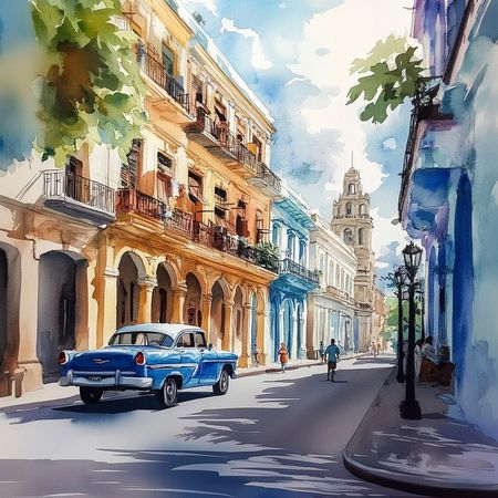 Obraz na płótnie canvas - Hawana