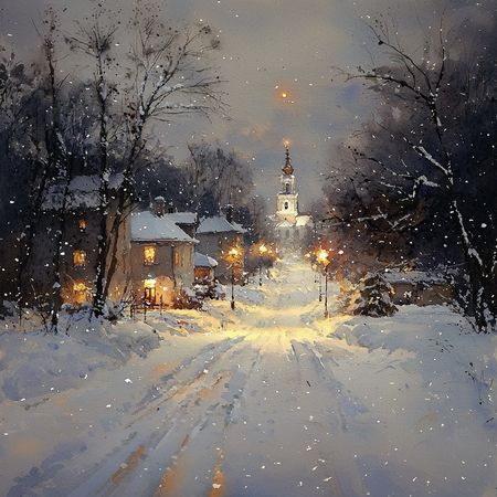 Obraz na płótnie canvas - Podlaska zima