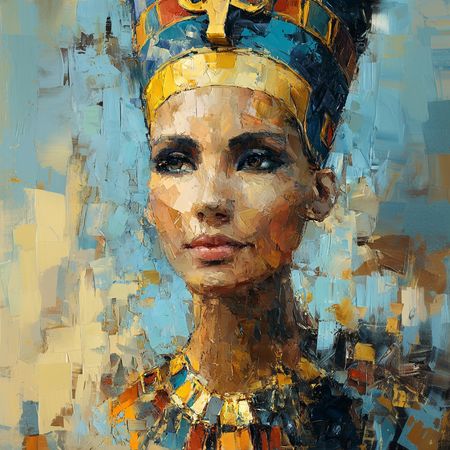 Obraz na płótnie canvas - Egipska królowa