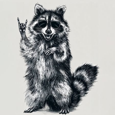 Obraz na płótnie canvas - Rockowy szop :-)