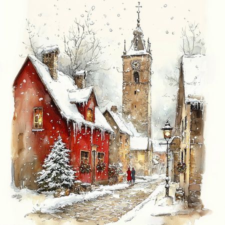 Obraz na płótnie canvas - Zimowa przechadzka